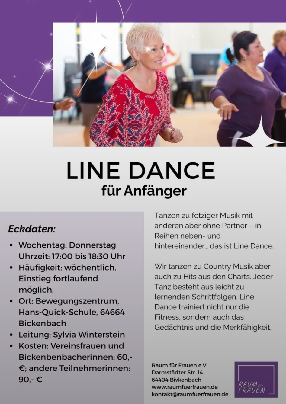 Line Dance für Anfänger