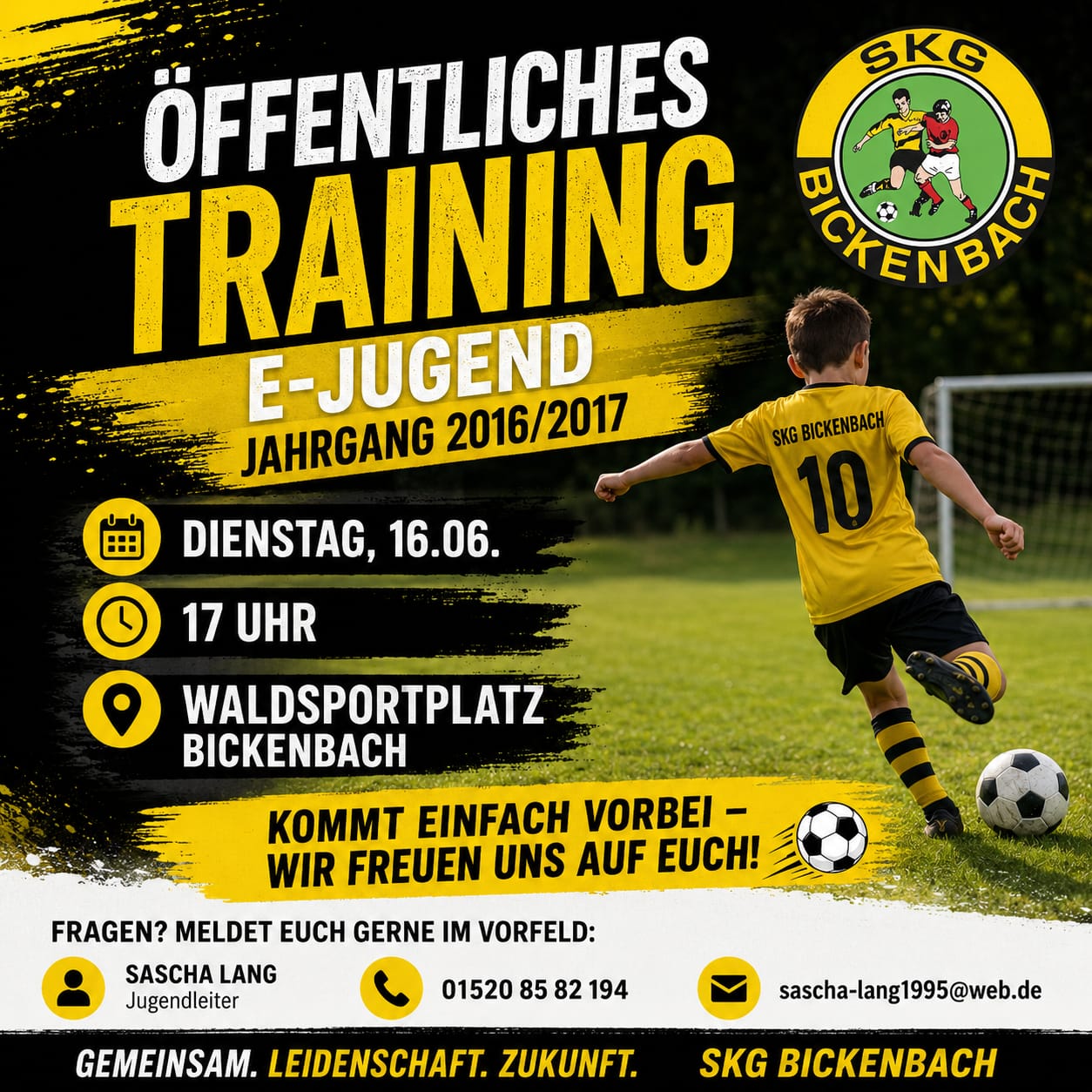 E-Jugend Training