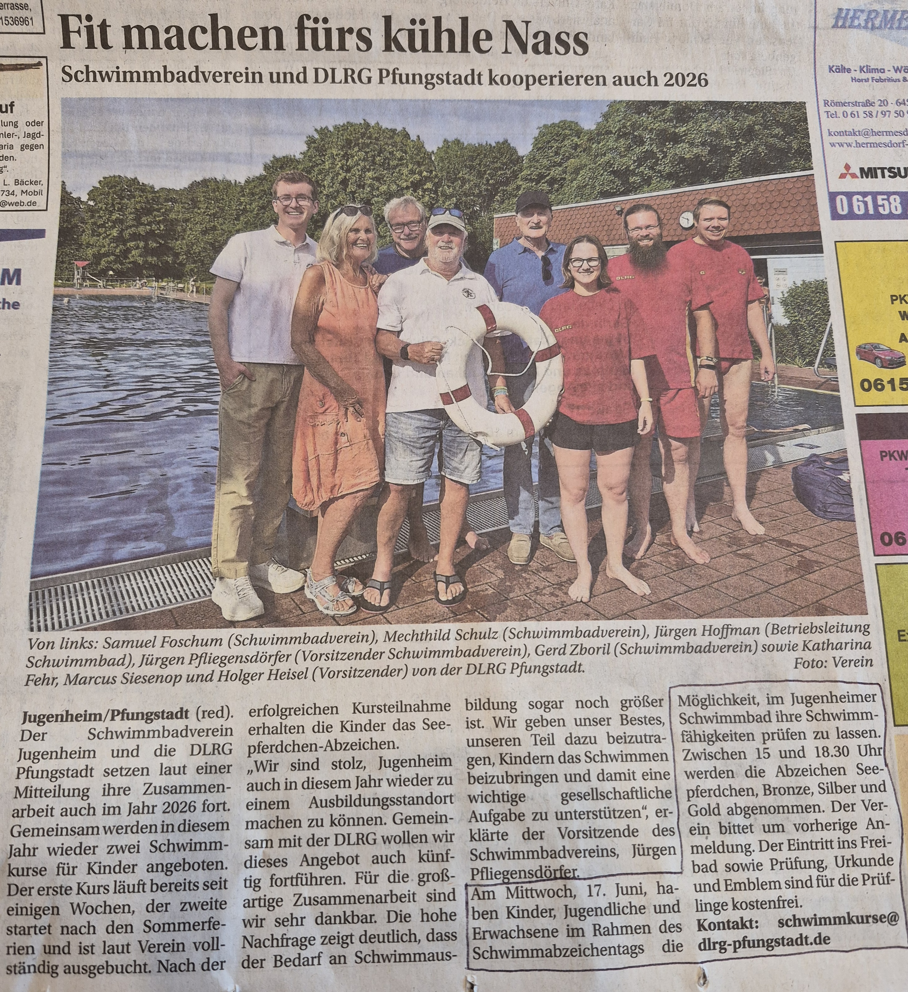 Schwimmabzeichentag